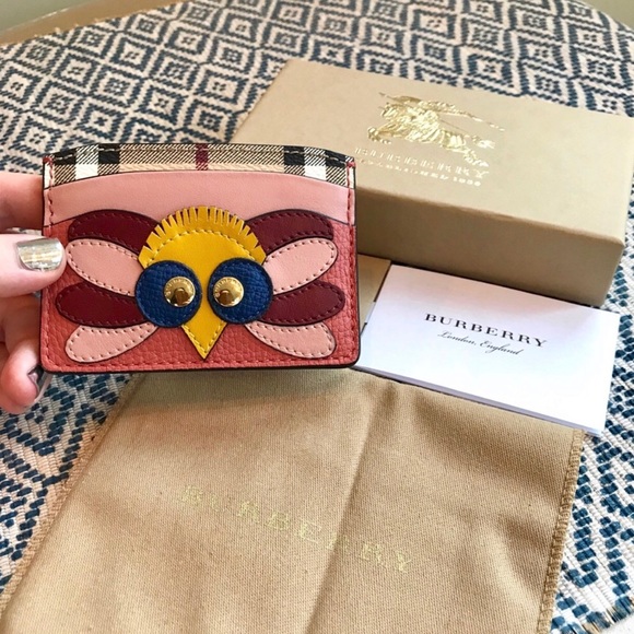 🆕BURBERRY || UK Exclusive Leather Card Case 🇬🇧 - Picture 3 of 8